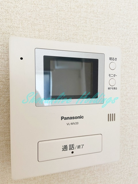 ミラベル三春町のセキュリティ|モニタ付インターホンで安心♪