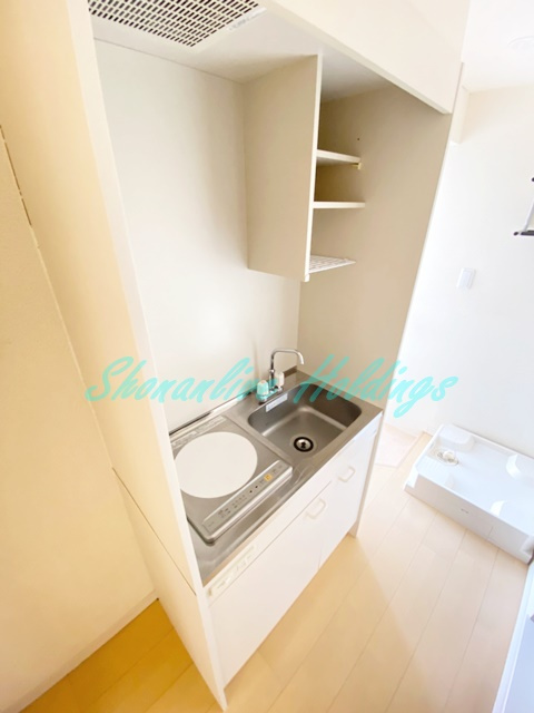 ミラベル三春町のキッチン|収納スペース付きキッチン♪