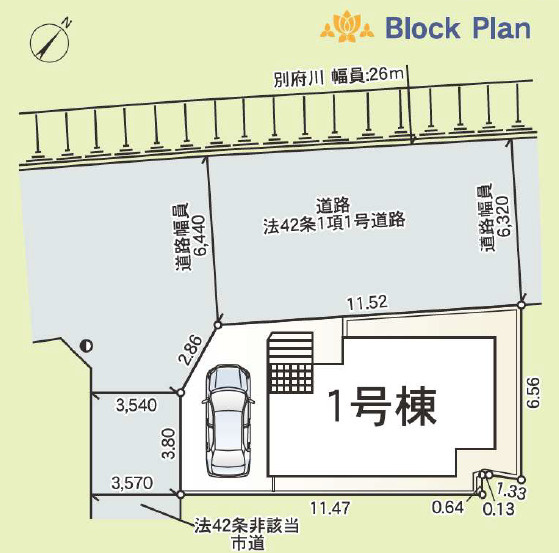 【区画図】 | 加古川市野口町良野第13（全1棟）新築