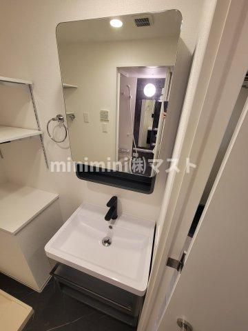 大阪市浪速区敷津西２丁目の賃貸マンションの洗面所