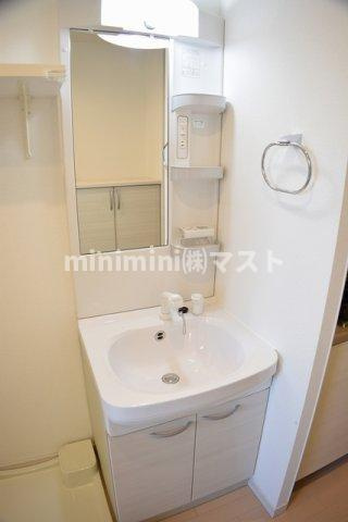 大阪市浪速区日本橋西１丁目の賃貸マンションの洗面所