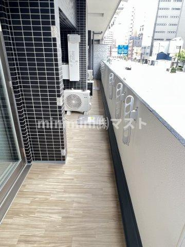 大阪市浪速区敷津西２丁目の賃貸マンションのバルコニー