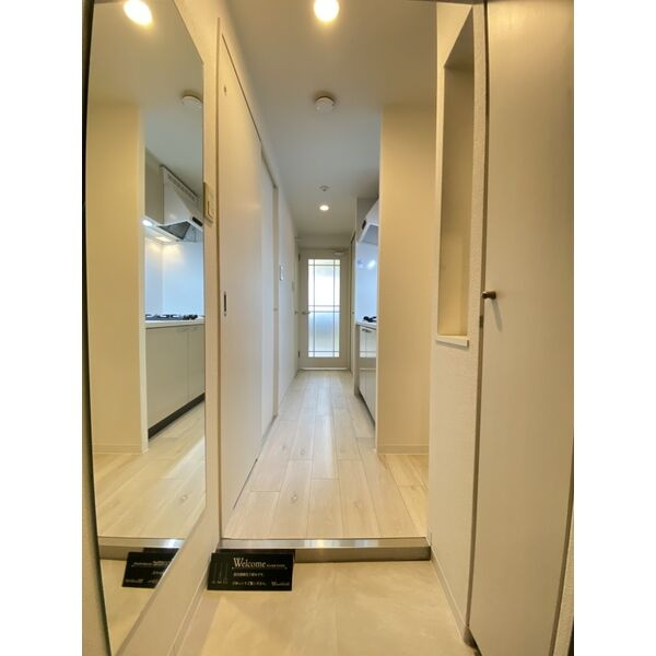 大阪市浪速区幸町３丁目の賃貸マンションの玄関