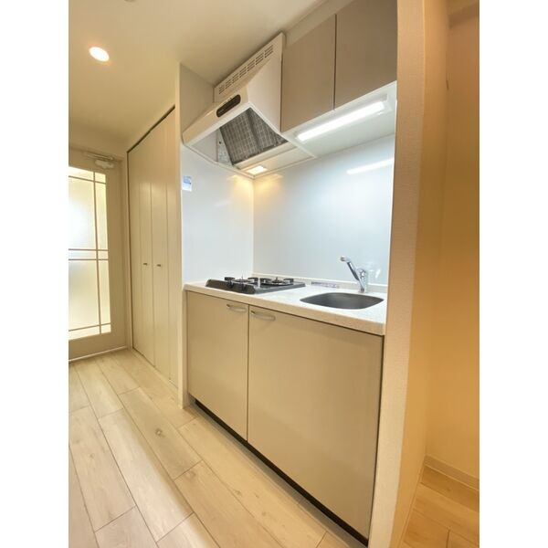 大阪市浪速区幸町３丁目の賃貸マンションのキッチン