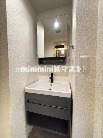 大阪市浪速区日本橋東１丁目の賃貸マンションの洗面所