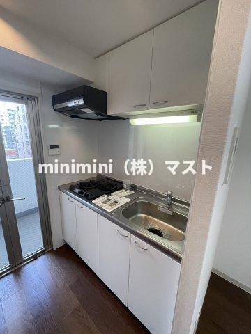 大阪市浪速区元町３丁目の賃貸マンションのキッチン