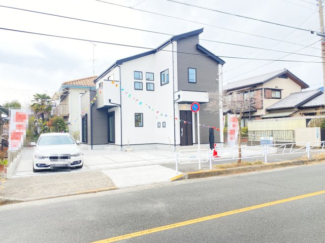 祝：成約済み　八王子市　北野台　新築戸建て　３期の外観|～仲介手数料無料☆八王子ひなた不動産～八王子市北野台　新築戸建て