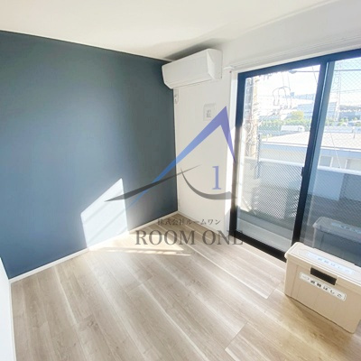 MELDIA西高島平の居間・リビング|洋室のお部屋です。