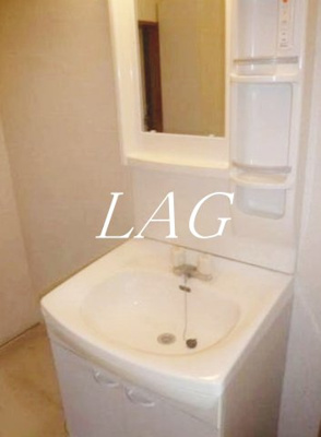 【洗面所】 | キロロ弐番館 | 独立洗面台です。