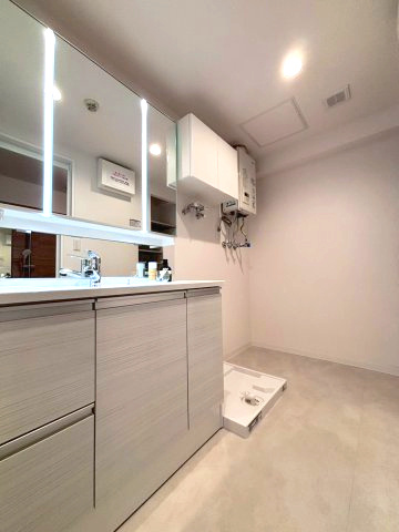 クレストコート北31条の脱衣所