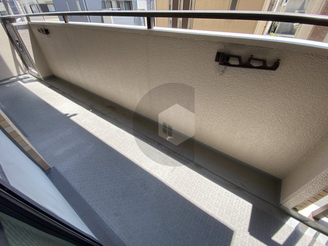 オリエントマンションのバルコニー