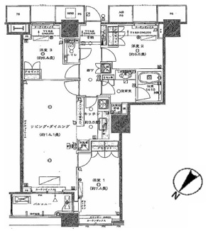 【間取り】 | THE TOKYO TOWERS SEA TOWER ザ東京タワーズ シータワー