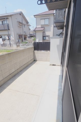 サニーハイツ藤井Bの庭