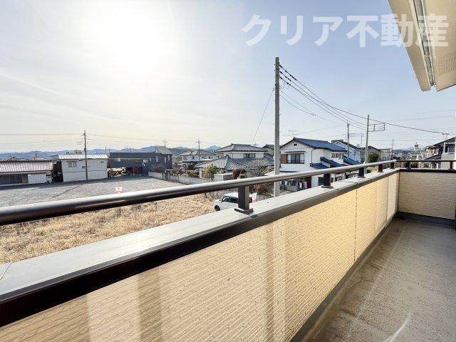 【バルコニー】 | 藤岡市藤岡　元モデルルームの中古住宅