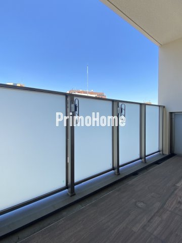 プラウドフラット外神田のバルコニー