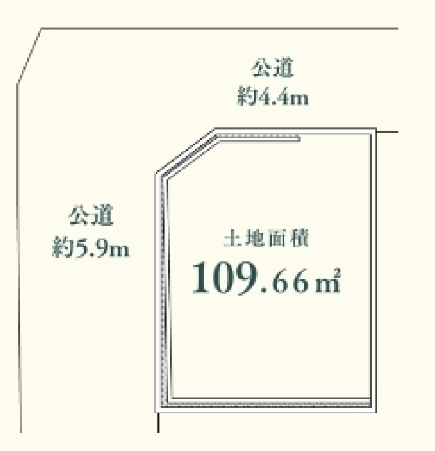 横浜市保土ケ谷区新井町 新築戸建て【仲介手数料無料】カースペース2台の区画図