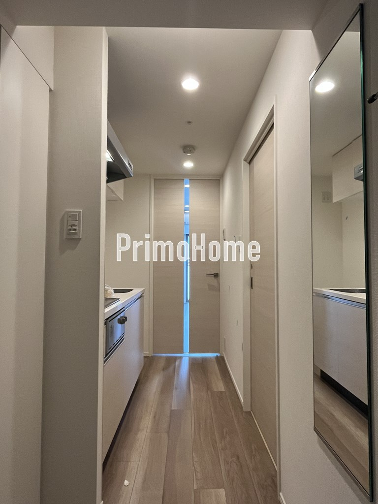 プラウドフラット外神田の玄関