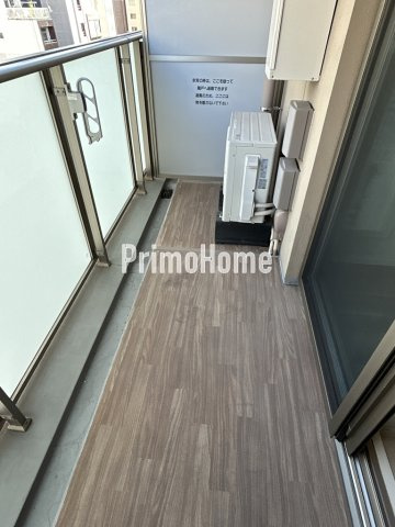 プラウドフラット外神田のバルコニー