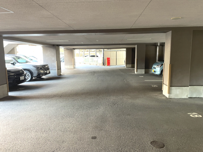 アルファステイツ清水町の駐車場|敷地内駐車場(平面)の様子です