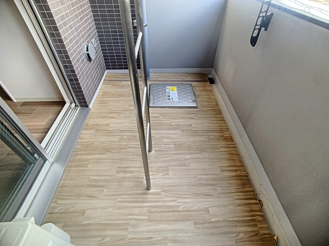 エスライズ神戸三宮山手通1番館のバルコニー