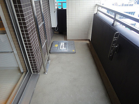 デルファーレ神戸三宮のバルコニー