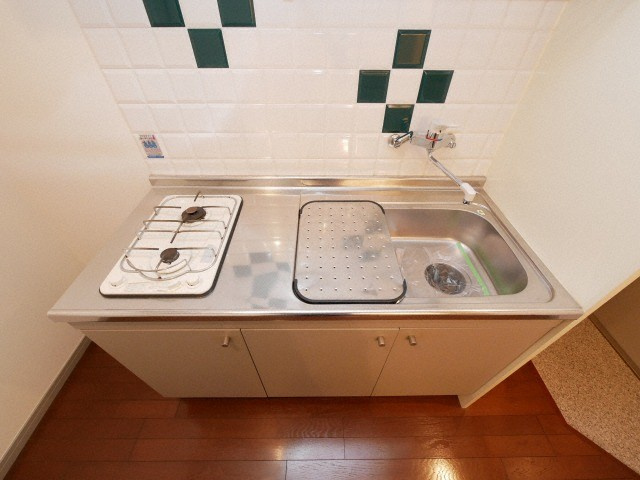 大阪市中央区材木町の賃貸マンションのキッチン