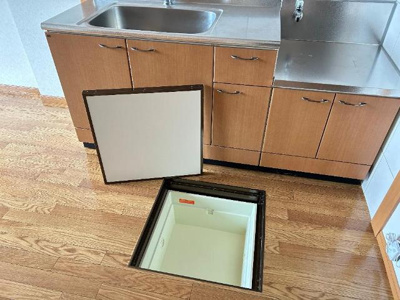 【収納】 | ハイツ・サンドヒルズ | 床下収納庫