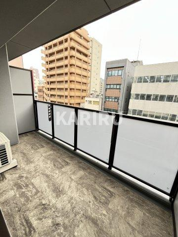 コンフォリア・リヴ京橋のバルコニー