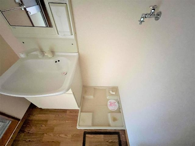 【洗面所】 | ウエストレジデンス | 室内洗濯機置き場