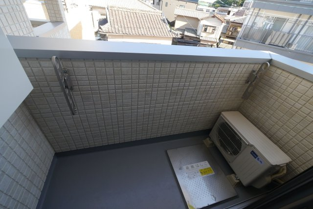 ソアース和白駅前のバルコニー