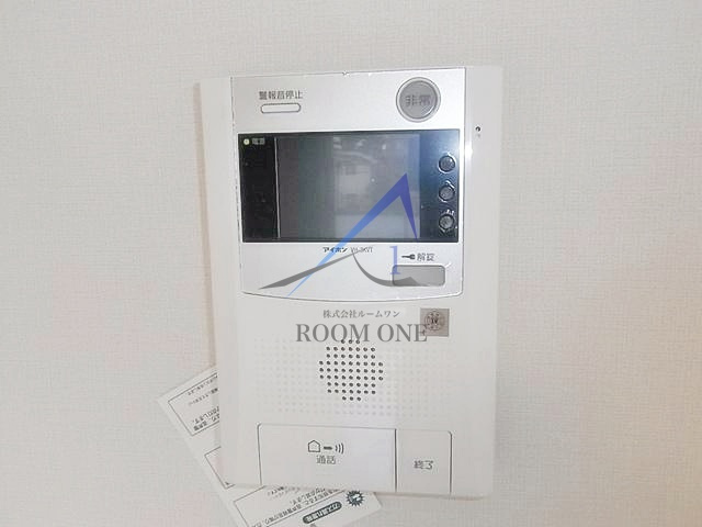 プレール・ドゥーク新宿中落合Ⅱのセキュリティ|モニター付きインターホンです。