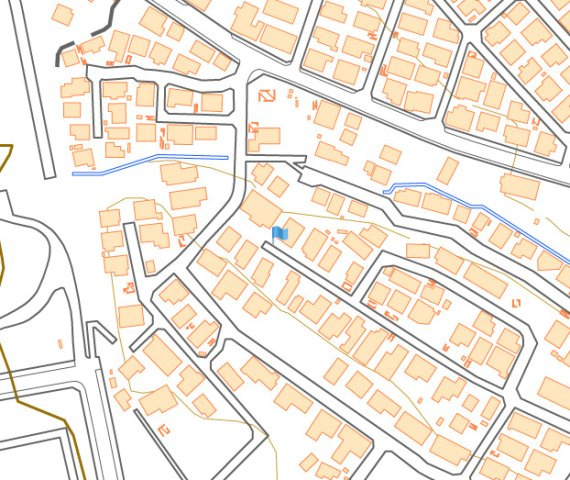 盛岡市上田堤　一棟アパートの地図