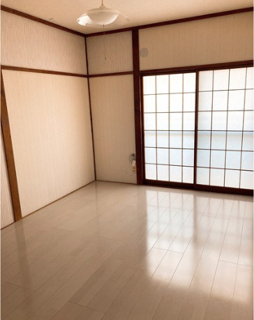 盛岡市上田堤　一棟アパートの間取り