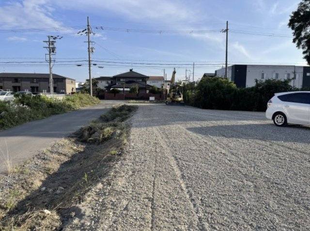 甲賀市甲南町野田の事業用地の外観