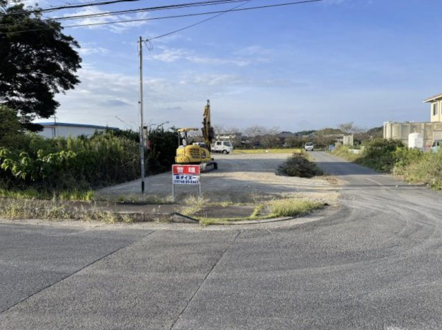 甲賀市甲南町野田の事業用地の外観