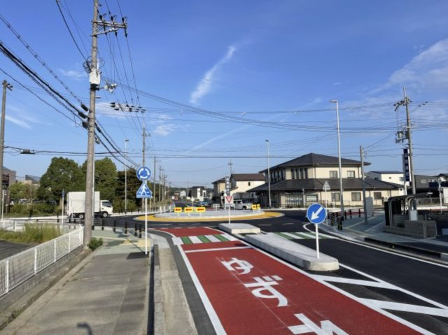 甲賀市甲南町野田の事業用地の周辺