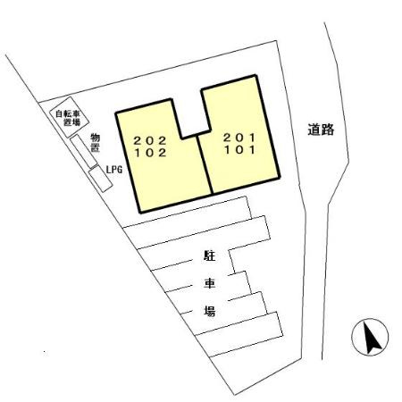 ウィスタリアの区画図