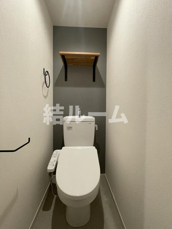 板橋区大谷口２丁目の賃貸マンションのトイレ