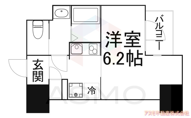 【間取り】 | ArtizA森ノ宮D.C