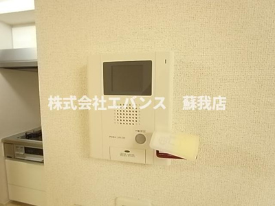 【セキュリティ】 | ヴィレッジゲート亥鼻 | 来客時も安心のモニタ付インターホンです