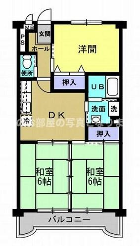 コンフォール高蔵寺の間取り