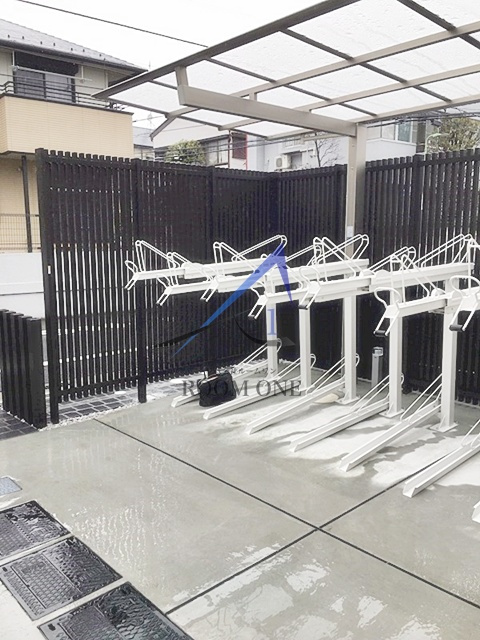 CLASKAのその他共用部分|駐輪スペースです。