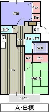 サンハイツ小森野Ａの間取り