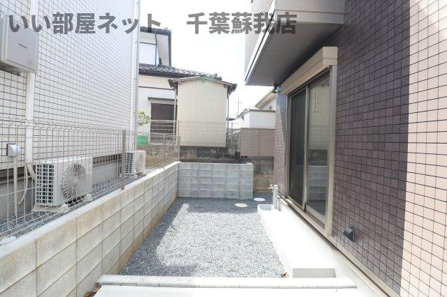 ヴィラ　ウィスタリア　Ｂ棟のエントランス