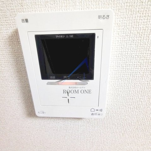 カーサエルモソのセキュリティ|モニター付きインターホンです。