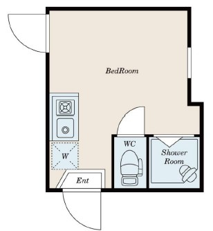 フェリスコアの間取り|間取りです。