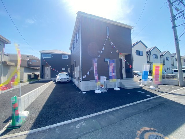 『八王子市新築戸建て』八王子大楽寺町147-5【仲介手数料無料】　３１期の外観|～仲介手数料無料☆八王子ひなた不動産～八王子市大楽寺町　新築戸建て