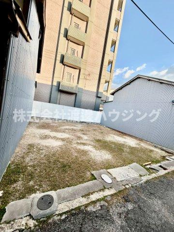 西淀川区姫島１丁目テラスハウスの庭|敷地。