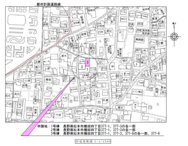 松本市横田　第2　新築戸建　の地図|周囲は低層住宅専用地域のため静かな環境でお住まいいただけます。
