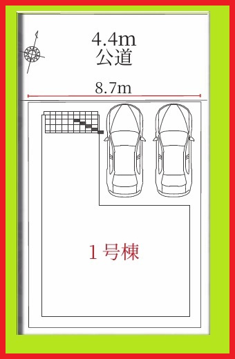 名古屋市瑞穂区白砂町２丁目の新築一戸建の区画図|◇区画図◇